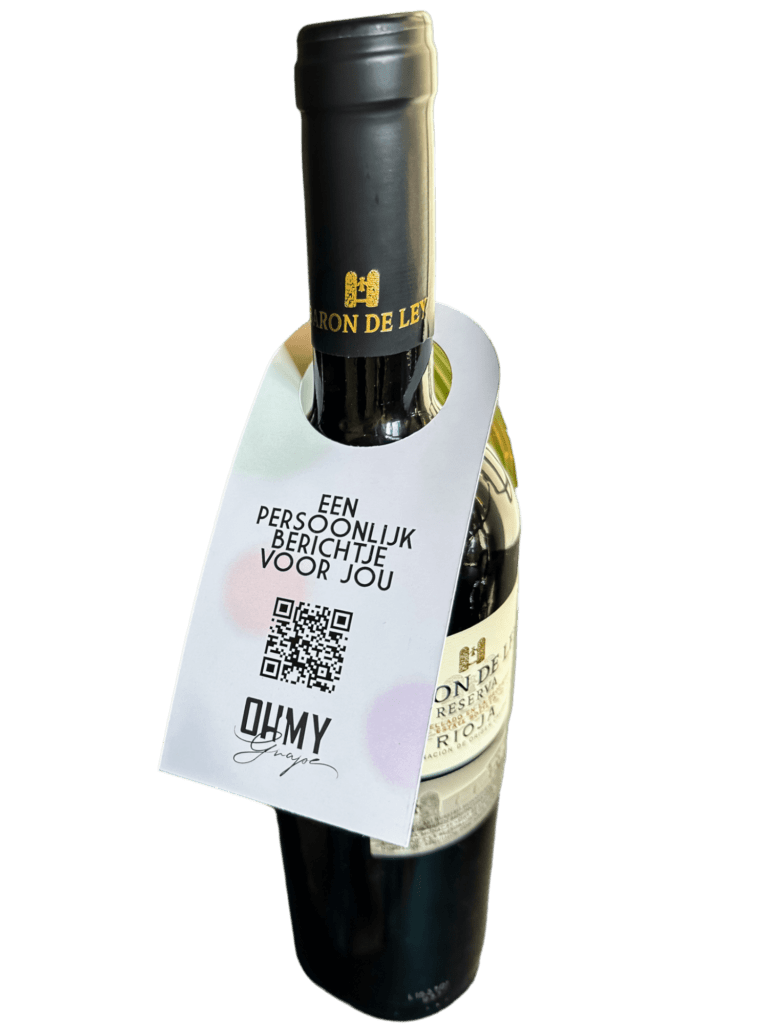 fleshanger met QR-code voor persoonlijk cadeau