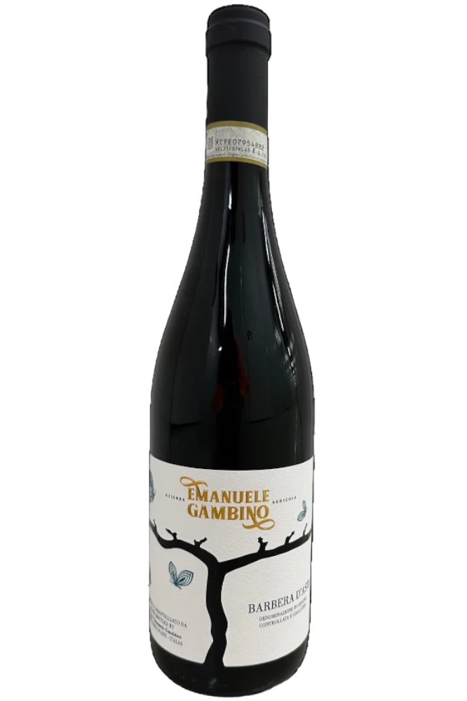 fles Emanuaelle Gambino Barbera d'Asti